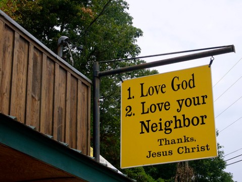 Bullet points from God, outside a chiropractor's office in Ellijay, GA